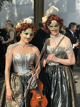 flute and violin at Kennedy Center
